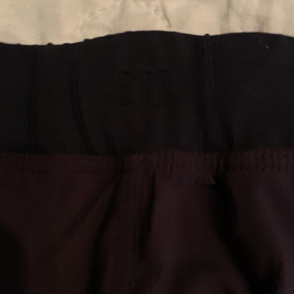 Lululemon Cutback Track Pants Men L Dark Purple Zip Pocket Straight Athletic Run - Picture 12 of 15